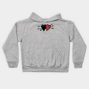 Two of Hearts Kids Hoodie